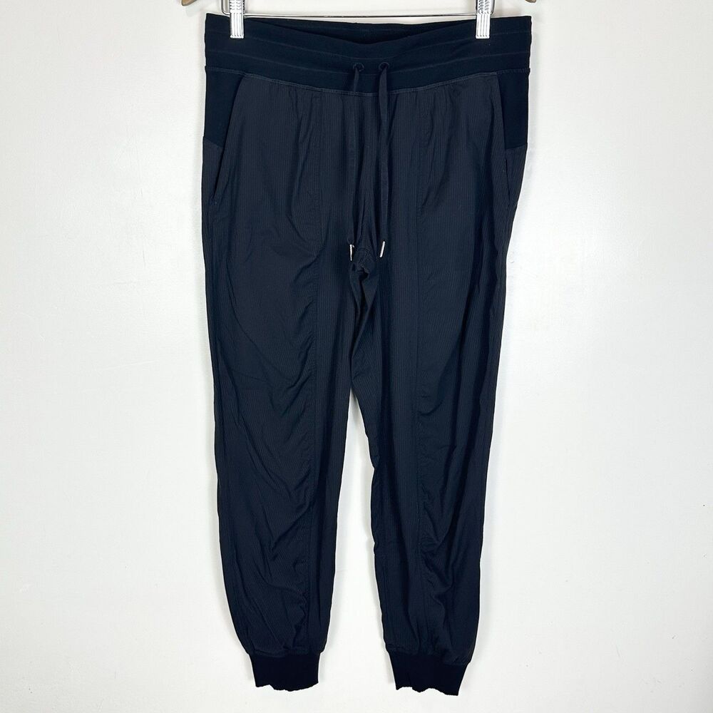 Lululemon Dance Studio Jogger 29" Black Size 10 Athleisure Travel Casual